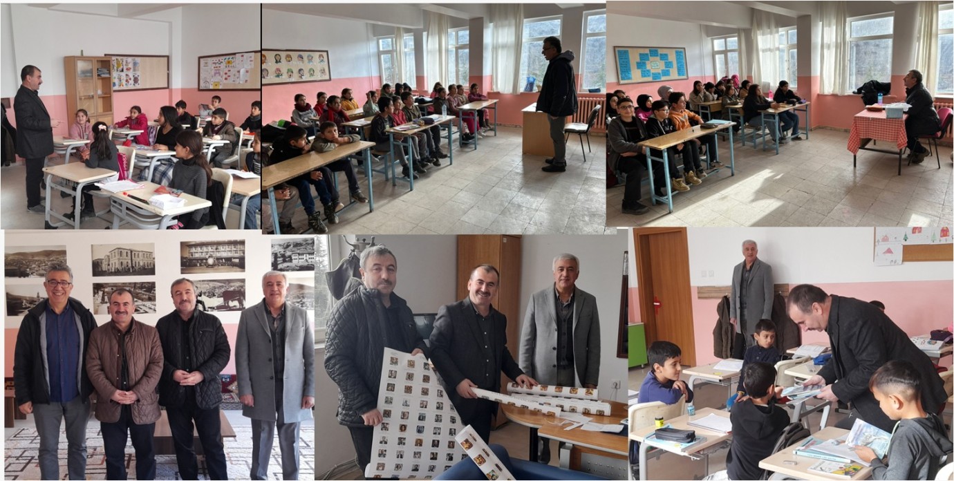 Kırsal kesimlerdeki okullarda görev yapan öğretmenler, okul yöneticileri ve öğrenciler akademisyenleri okullarında görmekten mutluluk duyuyorlar.