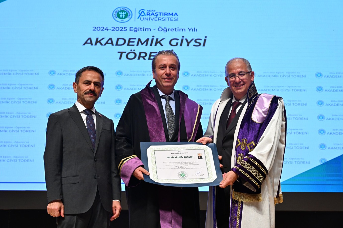 Sakarya'nın Gururu Prof. Dr. Turgay Şimşek, KOÜ Rektör Danışmanı oldu