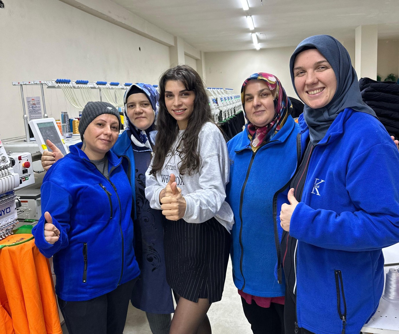 Ünlü Şarkıcı Mor Narpın, Tekirdağ’da Bir Kadın Girişimcinin Başarı Hikayesine Tanık Oldu