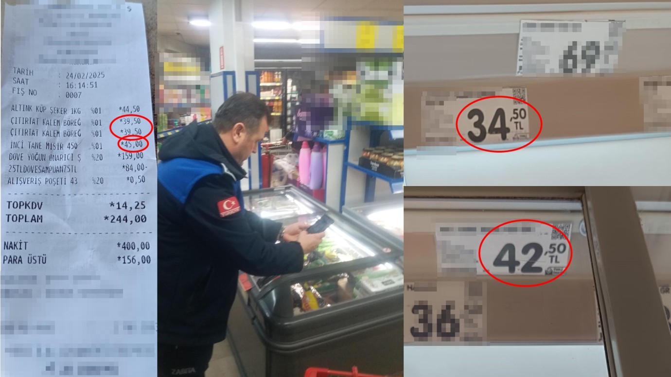 Zincir Marketlerin Etiket Oyunu Zabıtaya Takıldı!