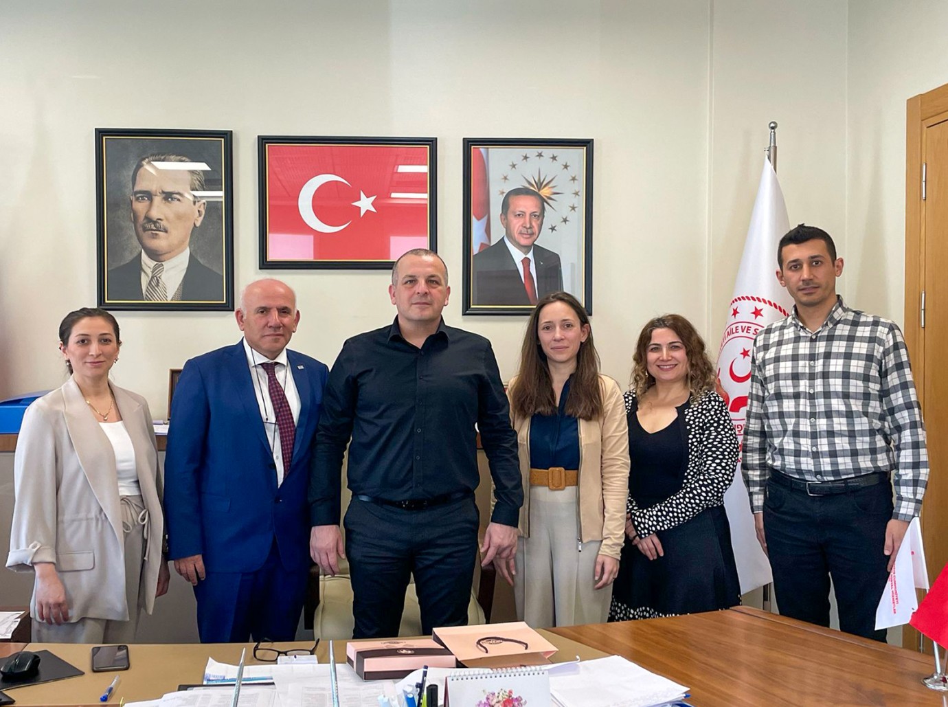 SUBÜ, Aile ve Sosyal Hizmetler ile Beyazay Derneği Topluma Yönelik Projeler İçin Bir Araya Geldi