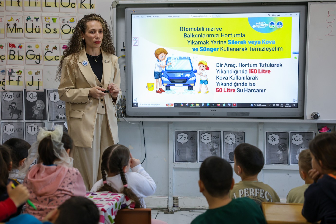 SASKİ'den Miniklere Su Tasarrufu Eğitimi: 500 Öğrenci 