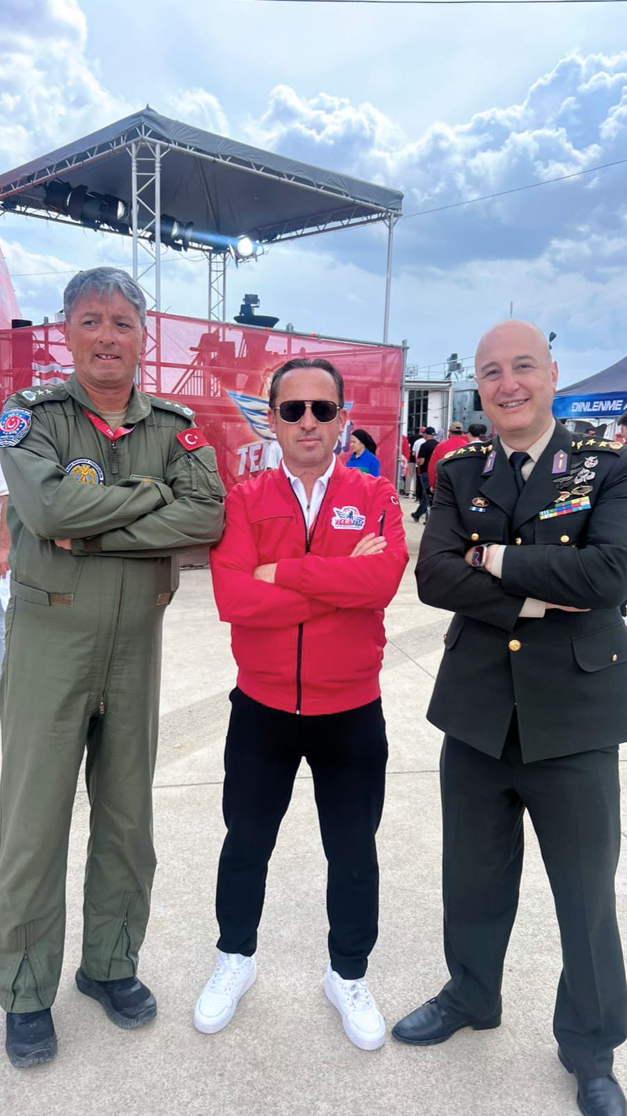 Karadere Mahallesi Muhtarı Ferruh Akıncık, TEKNOFEST KKTC’de devlet zirvesiyle aynı karede