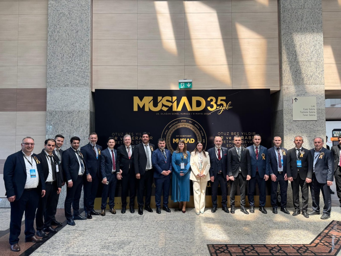 MÜSİAD 28. Olağan Genel Kurulu’nda Sakarya gururu; İsmail Filizfidanoğlu genel merkez yönetiminde