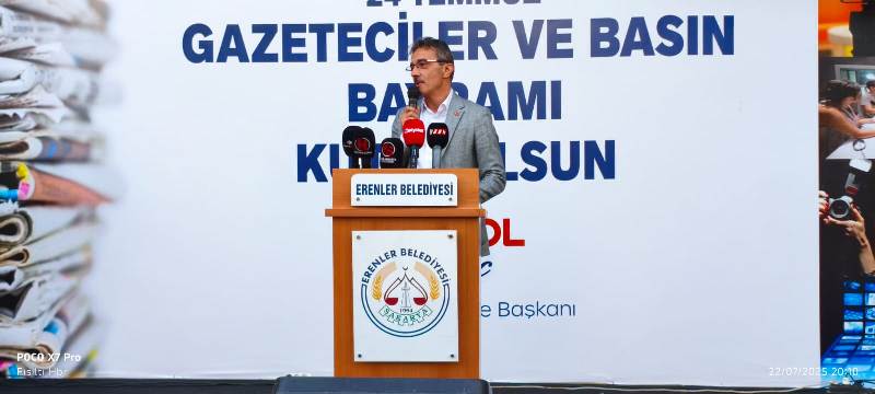 Başkan Şenol Dinç'ten Anlamlı 24 Temmuz Mesajı: 