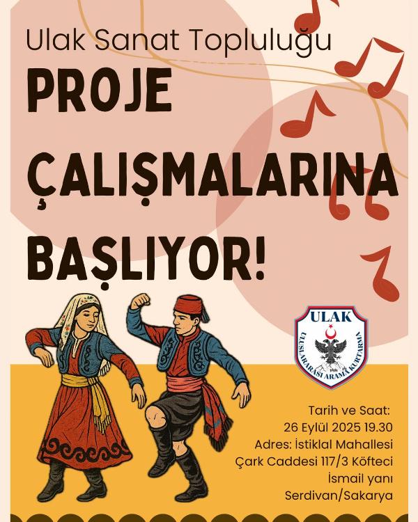 Sanat ve Dayanışma Sakarya'da Buluşuyor: ULAK Uluslararası Arama Kurtarma ve Yardımlaşma Derneği'nden Yeni Atılım