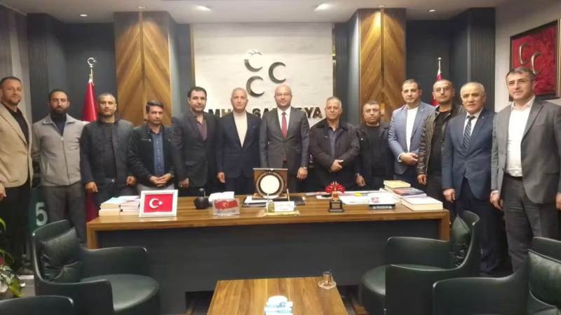 Sakarya Vanlılar Derneği'nden MHP İl Başkanlığı'na 'Bahçeli Süreci' Teşekkürü!