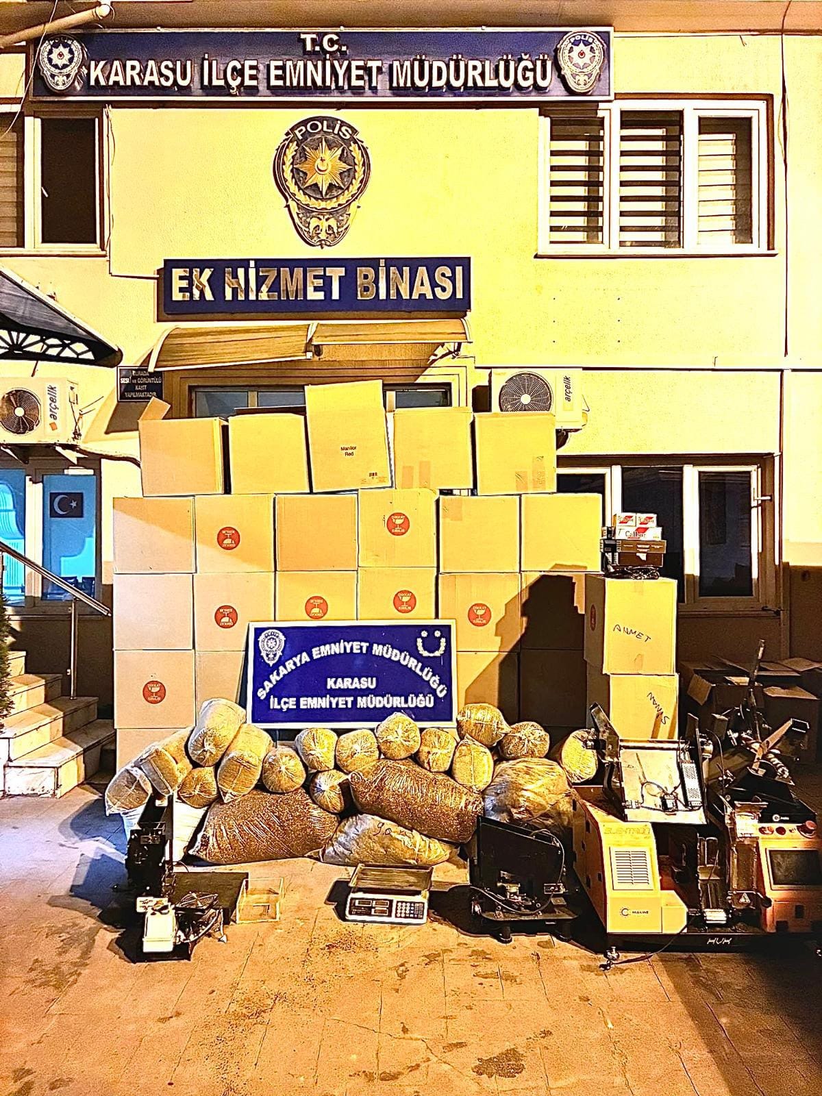 SAKARYA’DA KAÇAKÇILARA DEV DARBE: ADAPAZARI VE KARASU’DA OPERASYON!