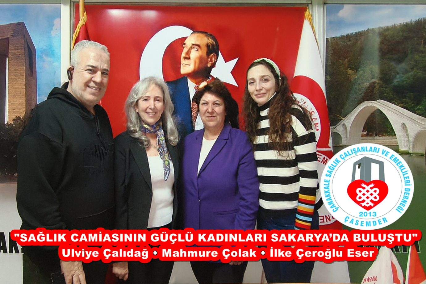 SAĞLIK DÜNYASINDA DEV GÜÇ BİRLİĞİ: ÇASEMDER BAŞKANI ÜLVİYE ÇALIDAĞ, SASÇED BAŞKANI MAHMURE ÇOLAK VE ECZ. İLKE ÇEROĞLU ESER SAKARYA’DA BULUŞTU!