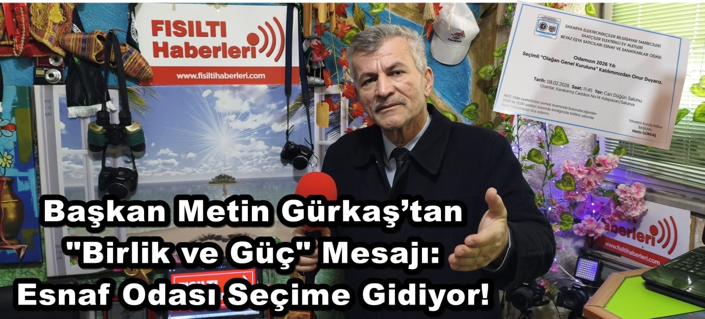 Başkan Metin Gürkaş’tan 