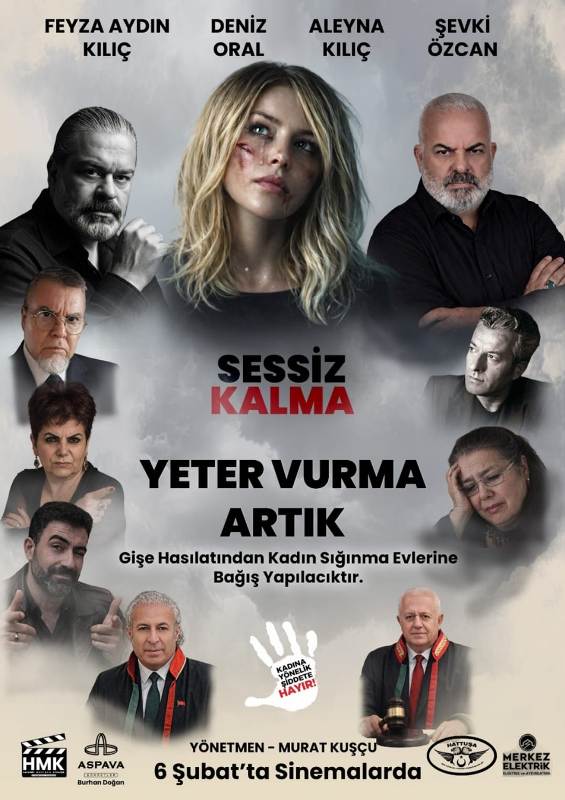 KADINA ŞİDDETE SİNEMADA DEV PROTESTO: 