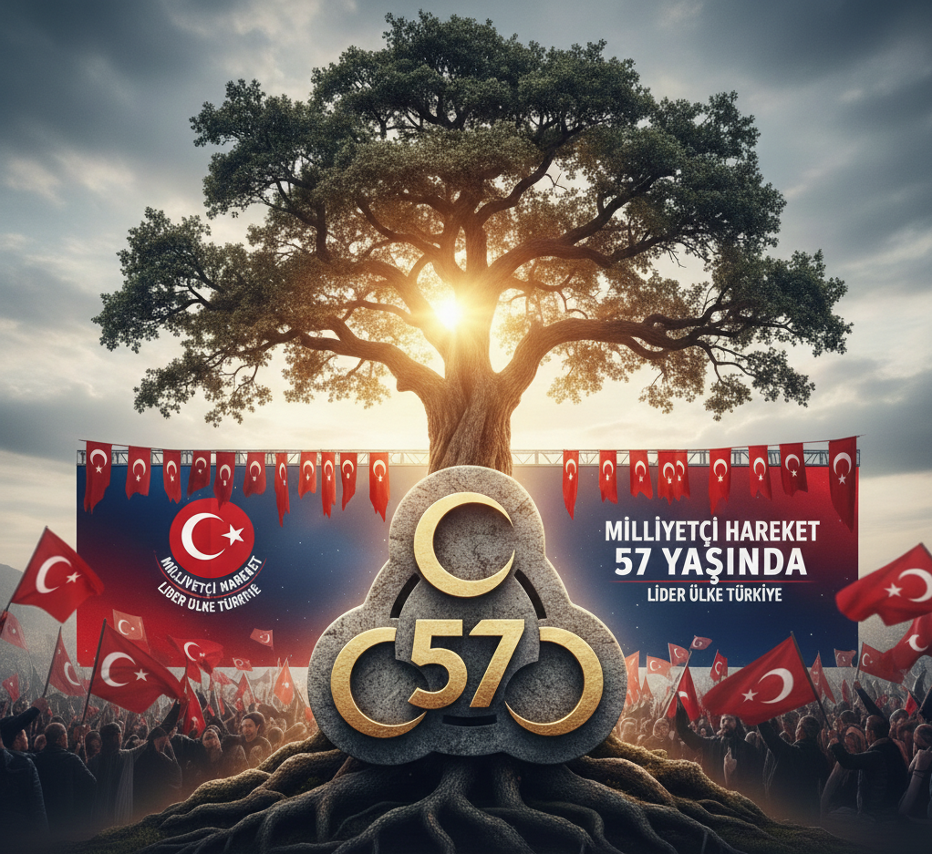 MİLLİYETÇİ HAREKET 57 YAŞINDA: TÜRKİYE’NİN SİYASETTEKİ YIKILMAZ KALESİ!