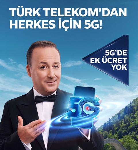 TÜRK TELEKOM’DAN TARİHİ ADIM: TÜRKİYE’DE 5G DÖNEMİ 1 NİSAN’DA BAŞLIYOR!