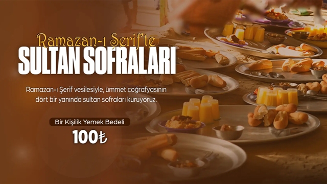 Sultan Derneği Ramazan Bereketini Ümmet Coğrafyasına Taşıyor: İyilik Sofraları Kuruluyor