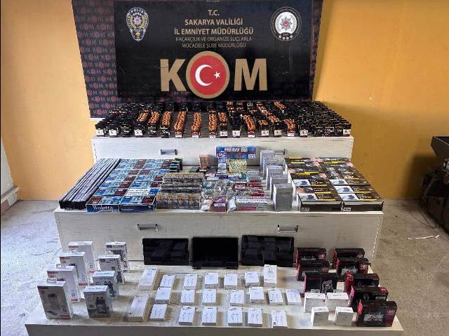 SAKARYA’DA KAÇAKÇILIK OPERASYONU: POLİSTEN DARBE!