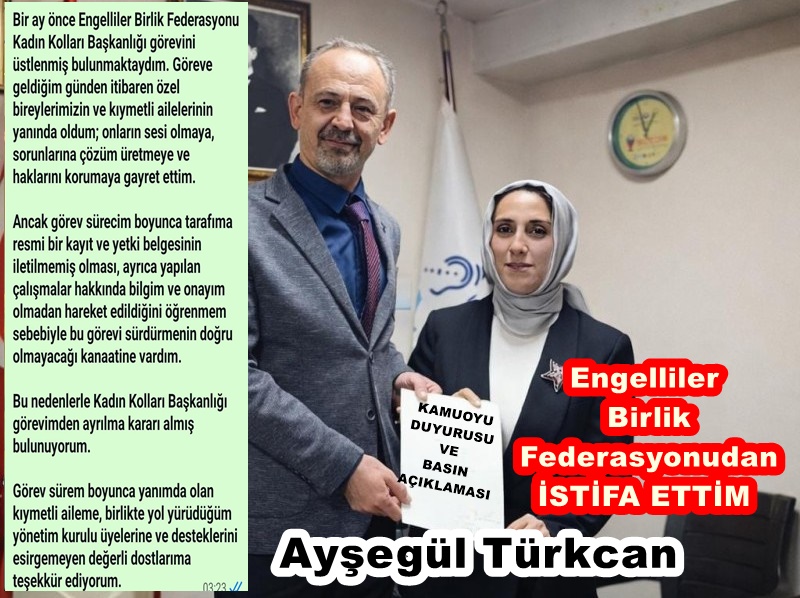 AYŞEGÜL TÜRKCAN’DAN FLAŞ İSTİFA VE GÖVDE GÖSTERİSİ: 