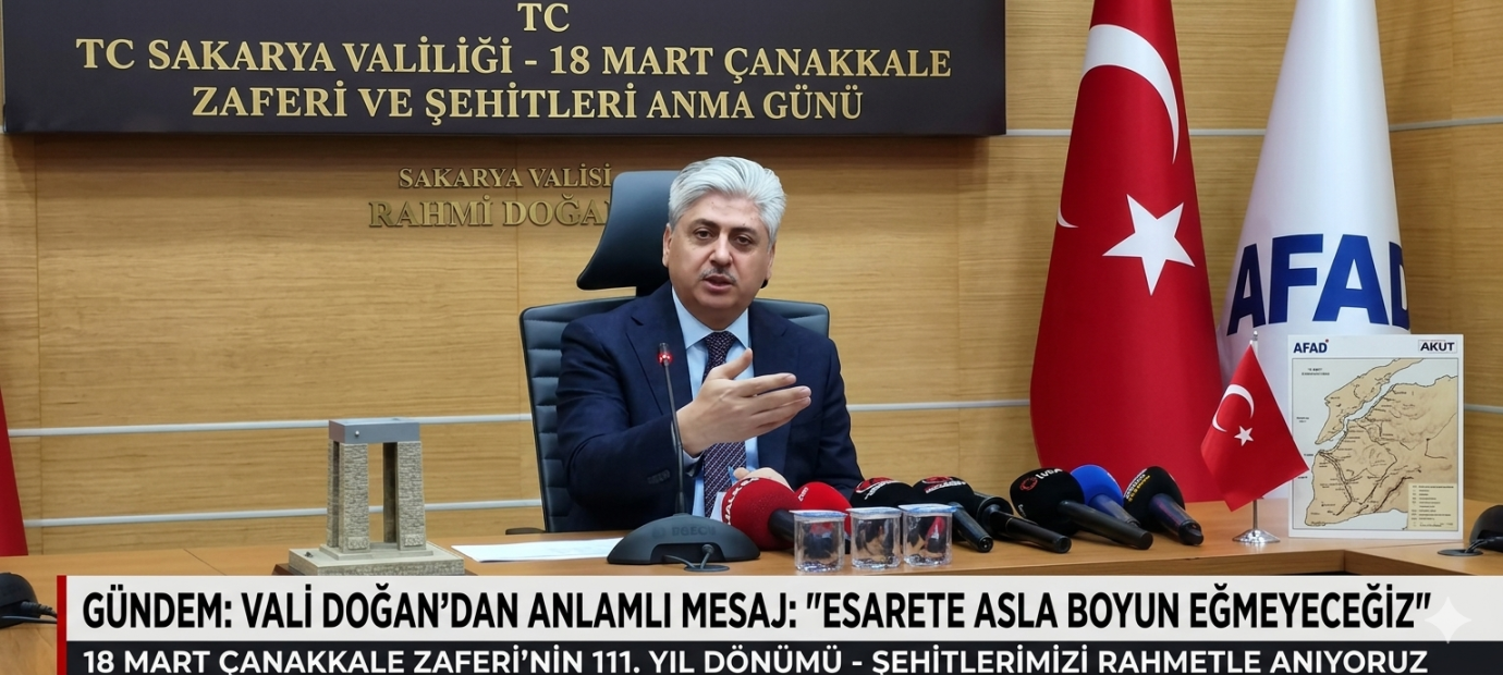 Vali Doğan’dan 18 Mart Mesajı: 