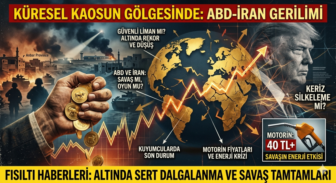 KÜRESEL KAOSUN GÖLGESİNDE ALTIN VE PETROL: SAVAŞ TAMTAMLARI MI, BÜYÜK BİR OYUN MU?