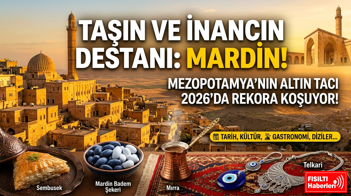 TAŞIN DİLE GELDİĞİ, GÜNEŞİN AYNI SOFRAYA OTURDUĞU ŞEHİR: MARDİN!