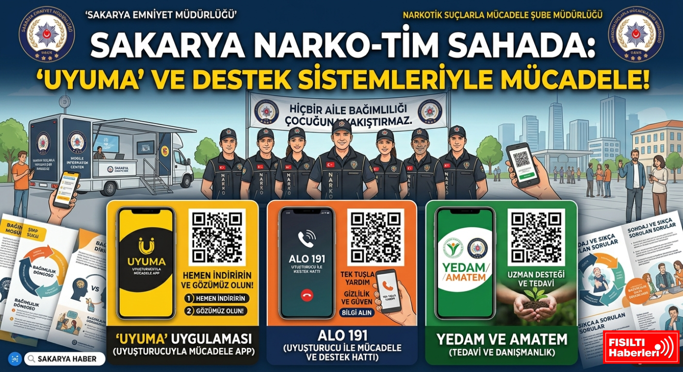SAKARYA POLİSİNDEN TEKNOLOJİK DARBE: 
