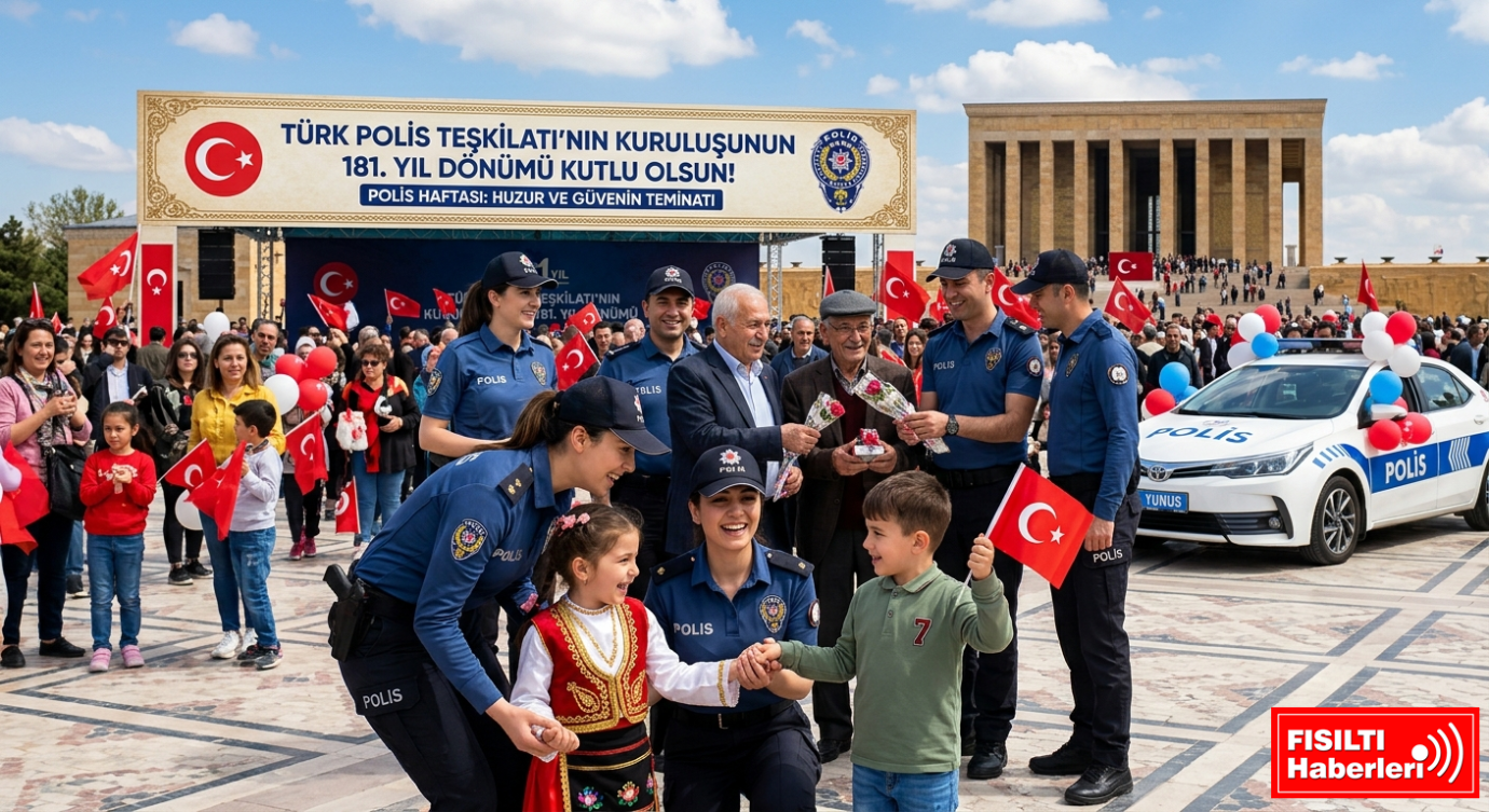 TÜRKİYE’NİN GÜVEN SİMGESİ 181 YAŞINDA: HUZURUN ADI TÜRK POLİSİ!
