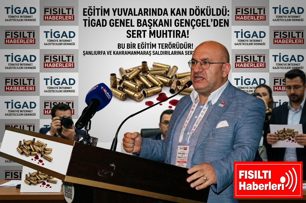 TİGAD GENEL BAŞKANI OKAN GENÇGEL’DEN SERT MUHTIRA: 