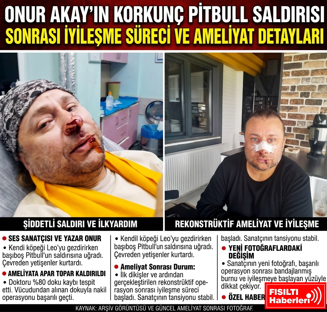 ÜNLÜ SANATÇI ONUR AKAY’DAN KÖTÜ HABER! APAR TOPAR AMELİYATA ALINDI