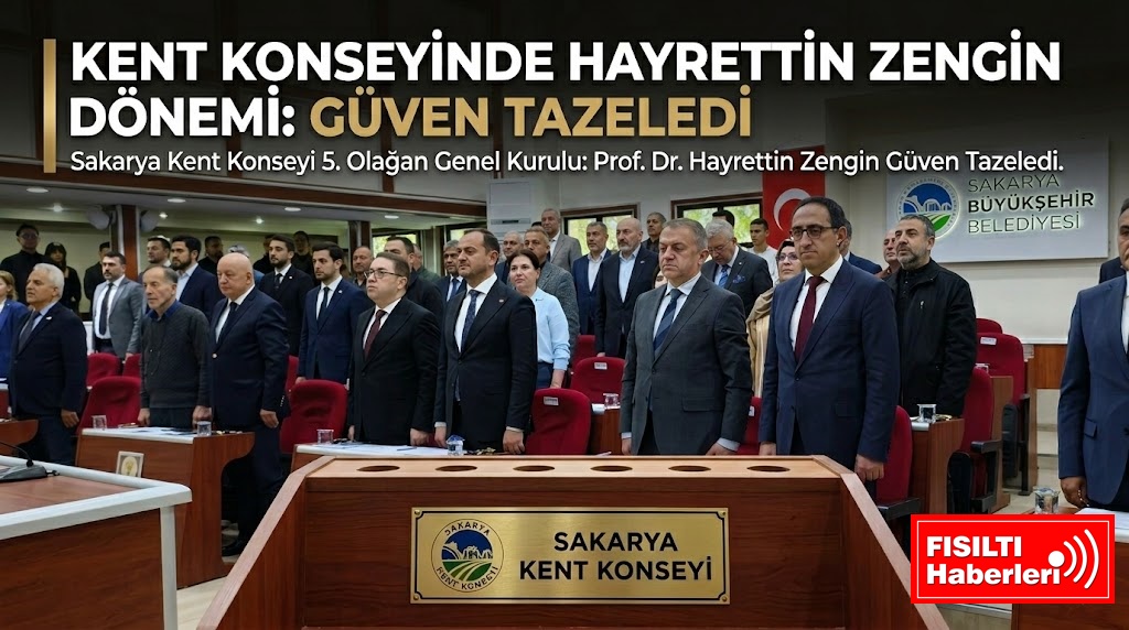 KENT KONSEYİNDE HAYRETTİN ZENGİN DÖNEMİ: GÜVEN TAZELEDİ!