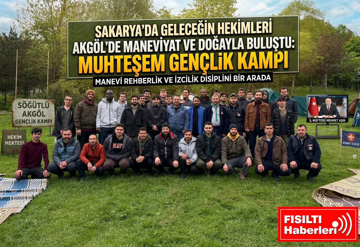 Sakarya’da Geleceğin Hekimleri Akgöl’de Maneviyat ve Doğayla Buluştu: Muhteşem Gençlik Kampı