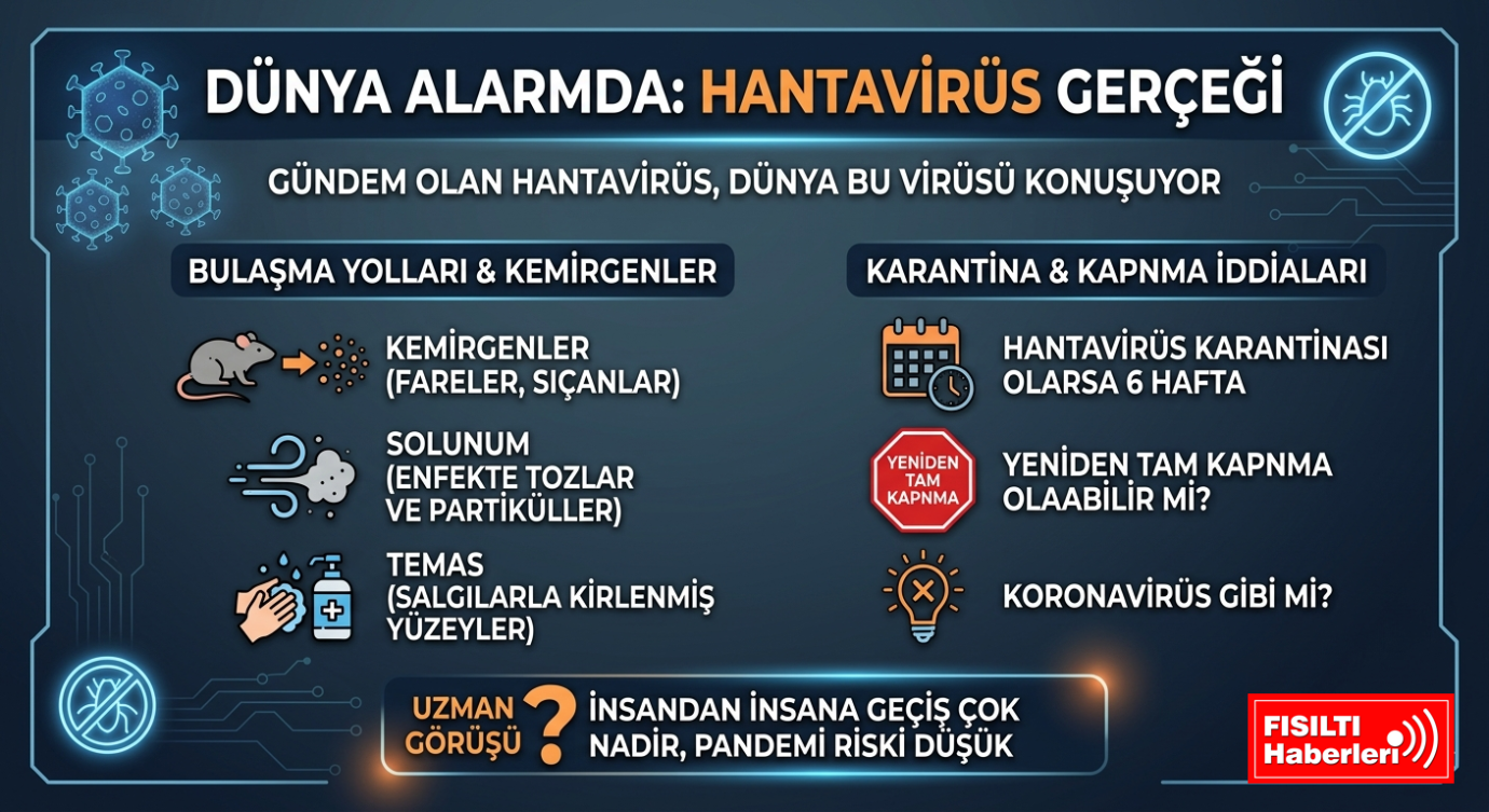 DÜNYANIN GÖZÜ HANTAVİRÜS’TE | YENİ BİR PANDEMİ KAPIDA MI, YOKSA BÖLGESEL BİR TEHDİT Mİ?