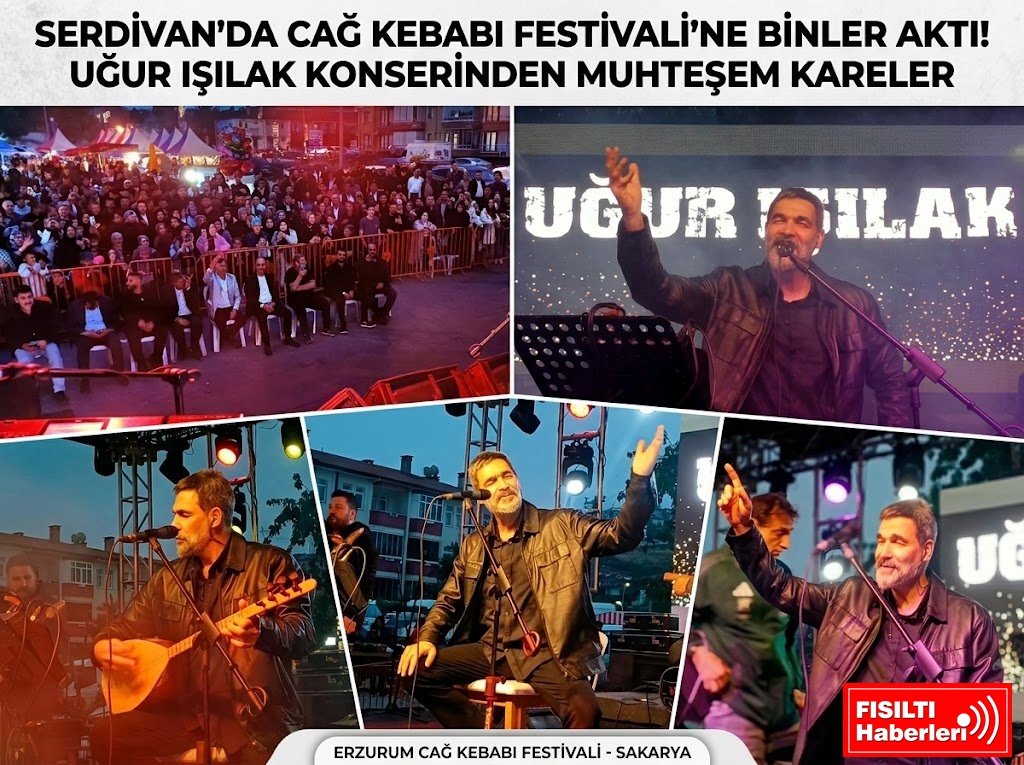 SAKARYA’DA ERZURUM RÜZGARI: UĞUR IŞILAK KONSERİNDE İZDİHAM YAŞANDI!