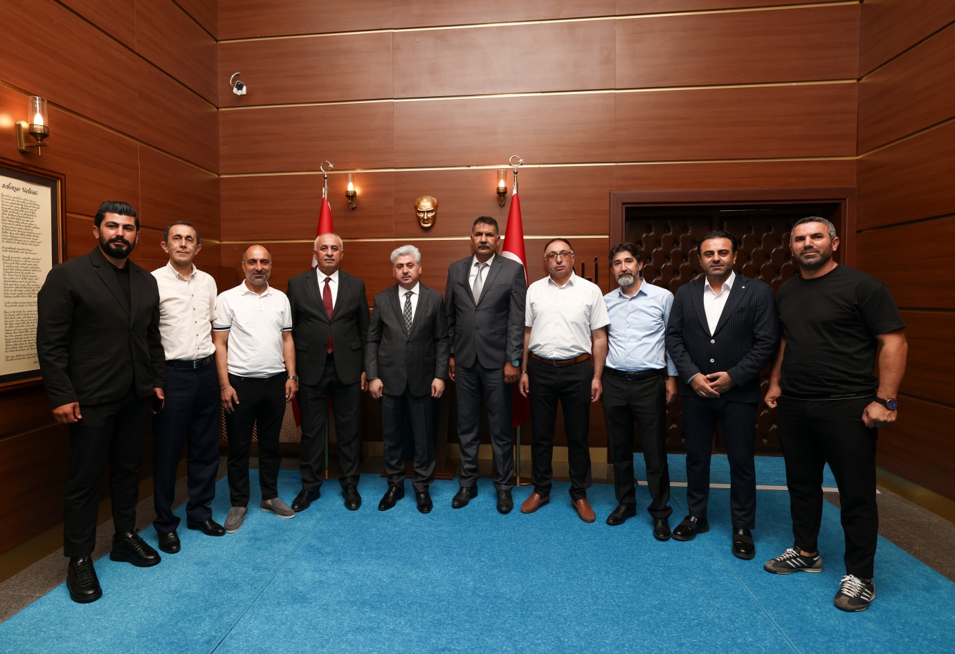 Vali Rahmi Doğan’dan KAIDER Yönetimine Sıcak Kabul