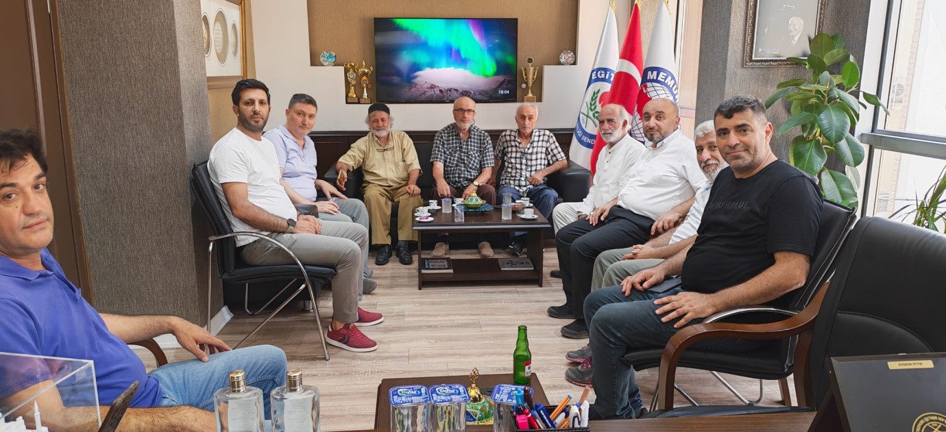 Emekli Memur-Sen’den Murat Mengen’e Taziye Ziyareti