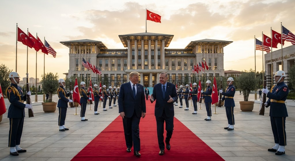 Ankara’da Tarihi Zirve: Beştepe’de Diplomasi Trafiği ve Trump Ziyareti