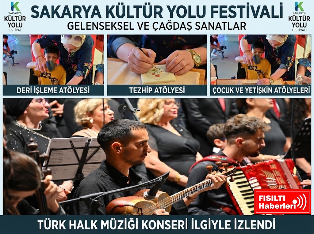 Sakarya Kültür Yolu Festivali’nde Sanat Rüzgarı: Gelenekselden Moderne Kültürel Şölen