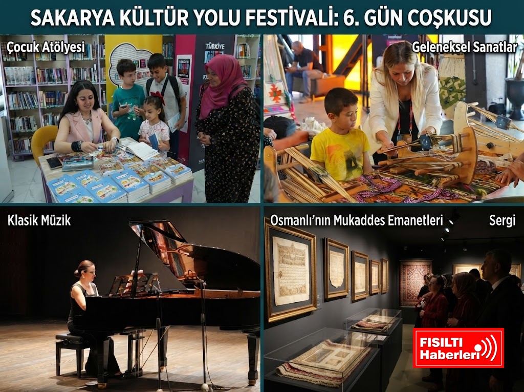 Sakarya Kültür Yolu Festivali’nde Sanat Rüzgârı: Altıncı Gün Dolu Dolu Geçti