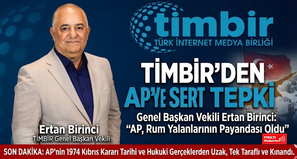 TİMBİR’den Avrupa Parlamentosu’na Sert Tepki: 