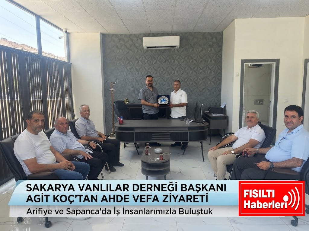 Sakarya Vanlılar Derneği'nden Ahde Vefa ve Güç Biriği Ziyaretleri: 