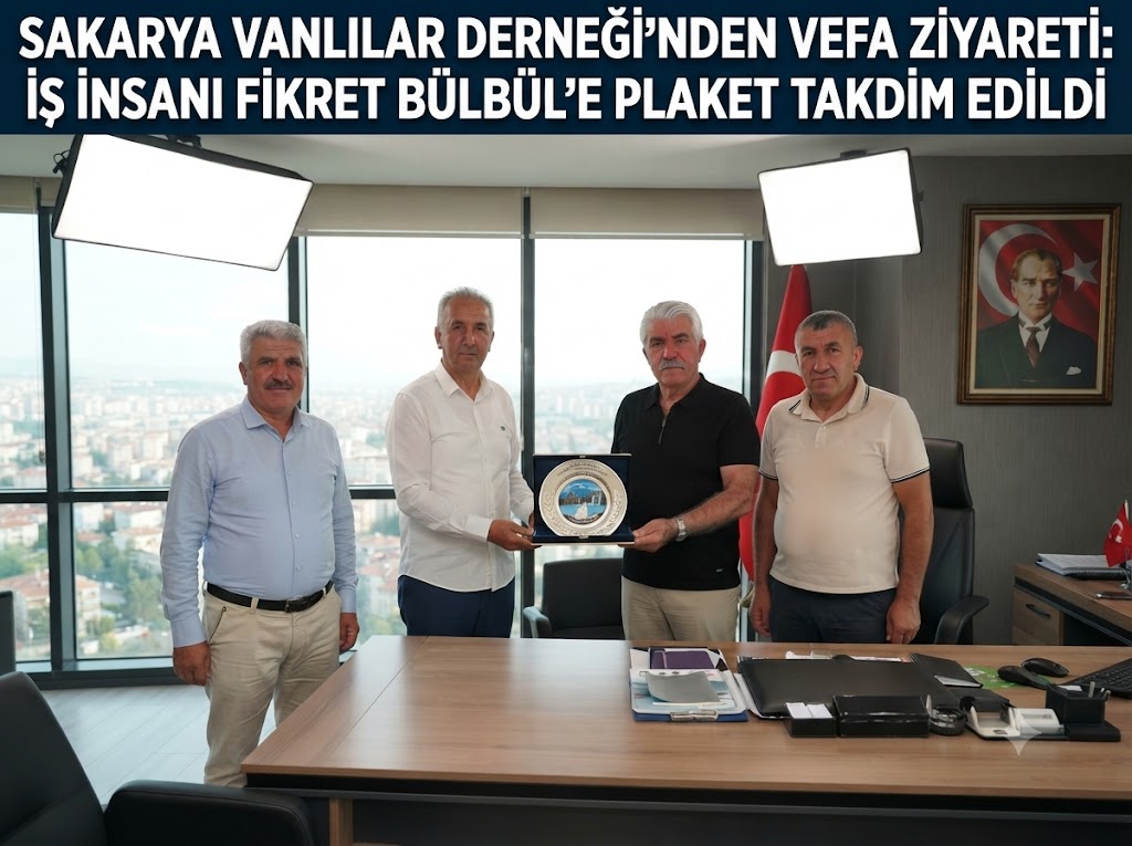 SAKARYA'NIN VİZYONER İŞ İNSANI FİKRET BÜLBÜL'E VEFA ZİYARETİ: OTOMOTİV SEKTÖRÜNDEN GÖNÜLLERE UZANAN BAŞARI HİKAYESİ