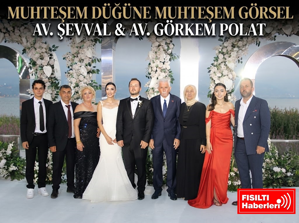 Hukukun ve Siyasetin Kalbi Bu Düğünde Attı: Av. Şevval Erdem ve Av. Görkem Polat Dünyaevine Girdi!