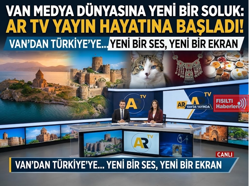 Van’ın Medya Ufku Ar TV ile Genişliyor: Bölgenin Yeni Sesi, Türkiye’nin Yeni Ekranı!