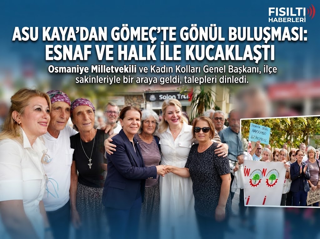 GÖMEÇ'TE GÖNÜL KÖPRÜSÜ: HALKIN SESİ OLMAYA DEVAM EDİYORLAR!