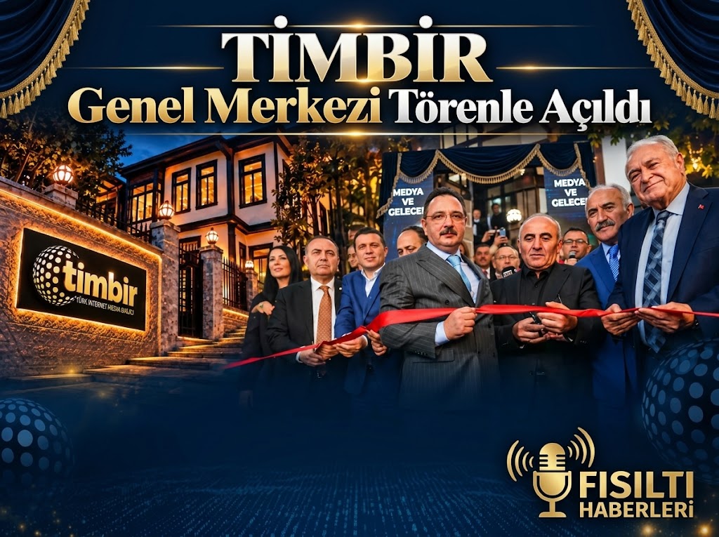 TİMBİR’İN YENİ GENEL MERKEZİ GÖRKEMLİ TÖRENLE AÇILDI: DİJİTAL MEDYADA YENİ BİR DÖNEM BAŞLIYOR!