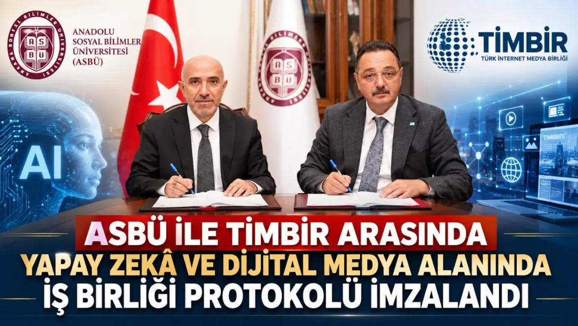 YAZILIM, ETİK VE HABERCİLİKTE YENİ DÖNEM: ASBÜ VE TİMBİR’DEN DEV YAPAY ZEKÂ İŞ BİRLİĞİ!