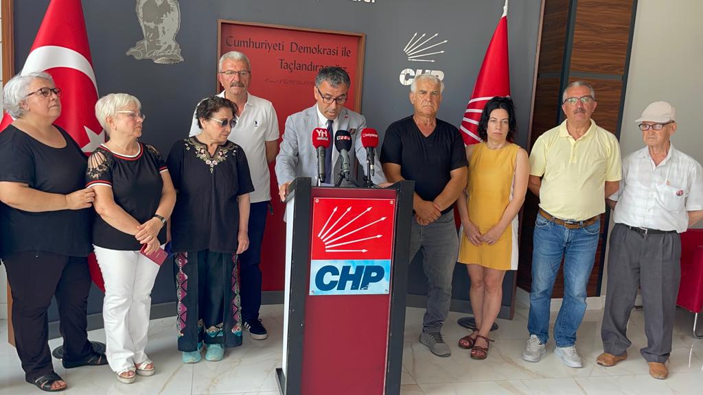 CHP İL BAŞKANI CENGİZ ÇİÇEK, LOZAN ANTLAŞMASI'NIN 100. YILDÖNÜMÜ
