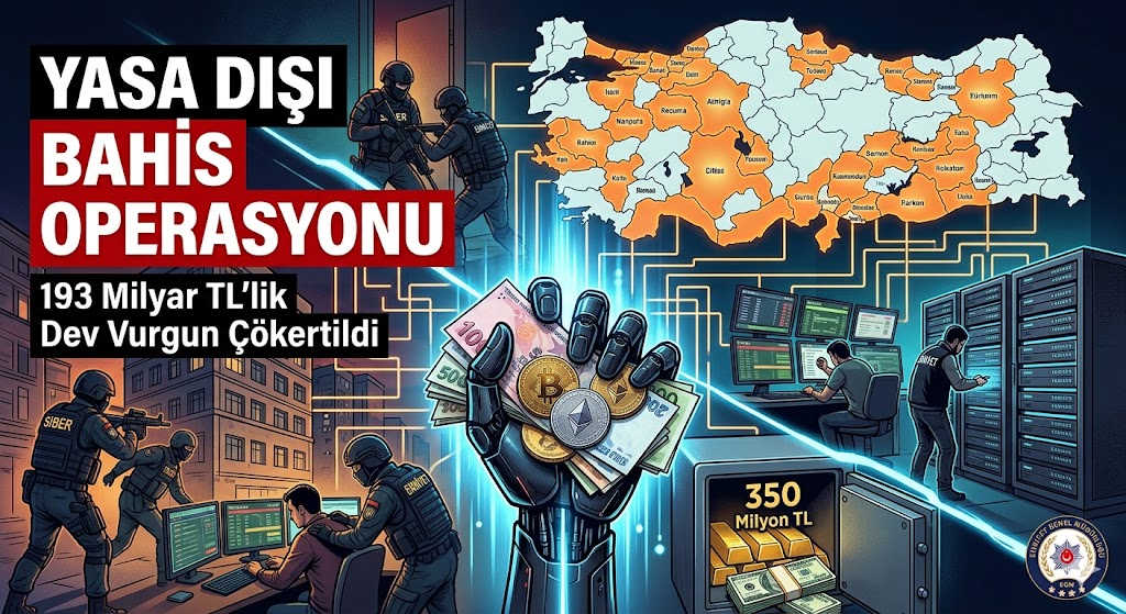 DEV OPERASYON: YASA DIŞI BAHİSE BÜYÜK DARBE!