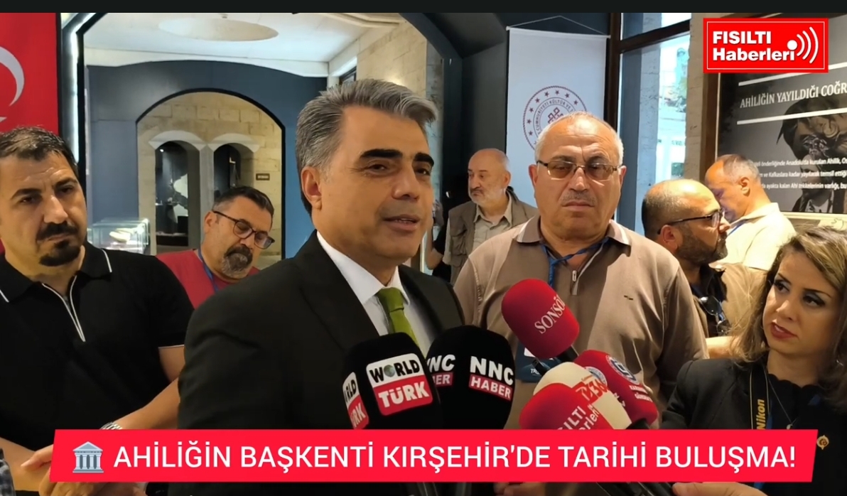 ​AHİLİĞİN BAŞKENTİ KIRŞEHİR'DE TARİHİ BULUŞMA! Vali Yardımcısı İsmail Çetinkaya'dan Ahilik yaşamak 
