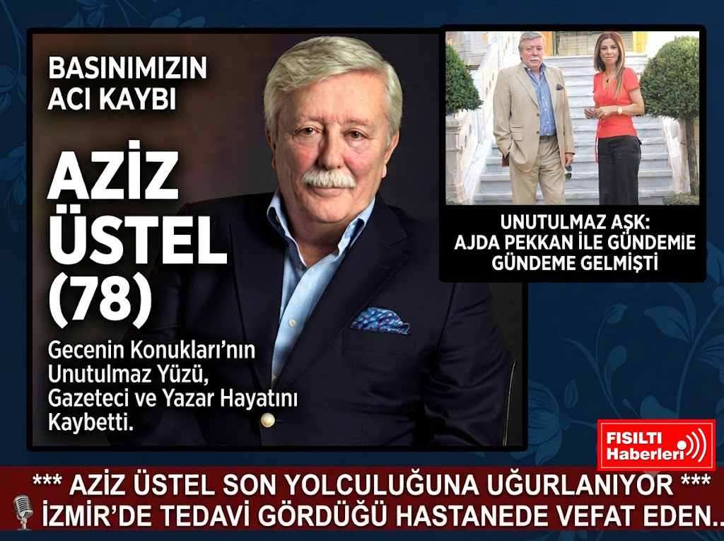 Televizyon Dünyasının Acı Kaybı: Aziz Üstel Hayatını Kaybetti
